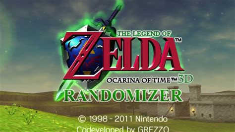 ocarina of time 3ds|ocarina of time 3ds randomizer.